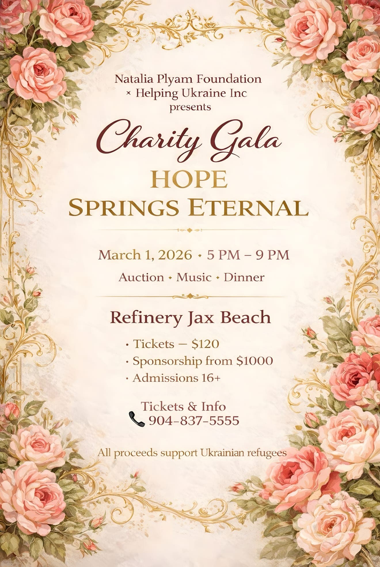 Charity Gala - Hope Springs Eternal - March 1, 2026